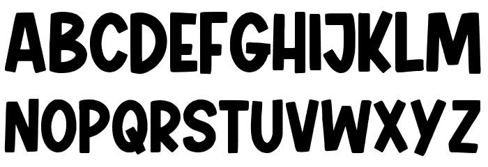 Walaweh Font LOWERCASE