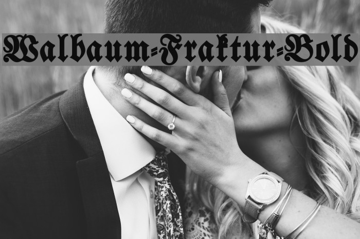 Walbaum-Fraktur-Bold Font examples