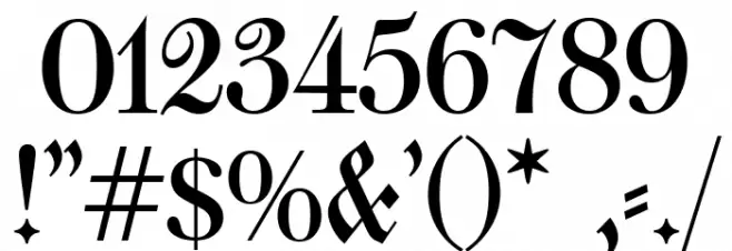 Walbaum-Fraktur UNZ1 Font OTHER CHARS