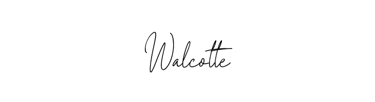 Walcotte  フリーフォントのダウンロード