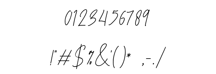 Walcotte Font OTHER CHARS