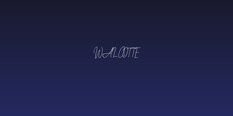 Walcotte Social Header