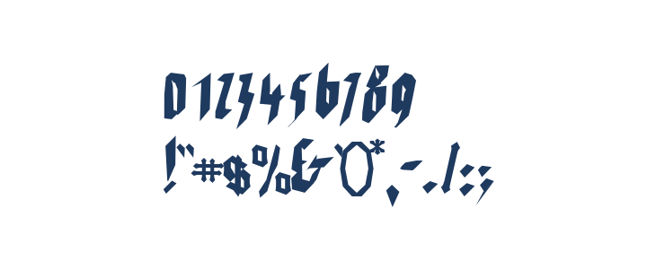 WaldarbeiterGotisch Other Characters