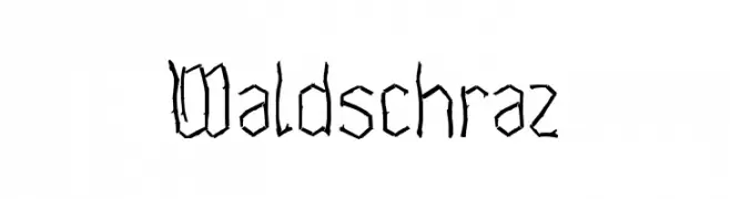Waldschraz  Frei Schriftart Herunterladen