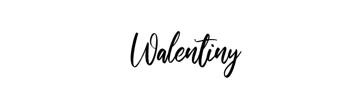 Walentiny  font caratteri gratis