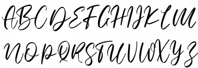 Walentiny Font Litere mari