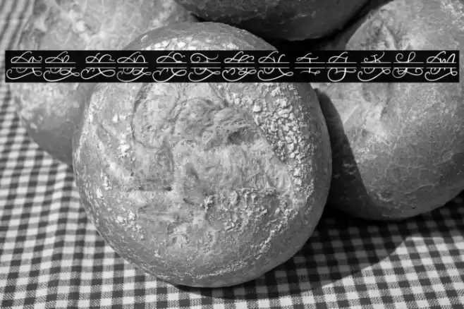 Walerina Monogram Caratteri examples