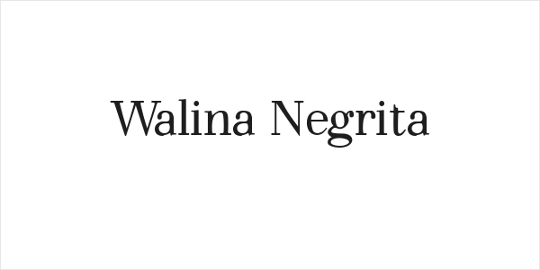 Walina Negrita Logo