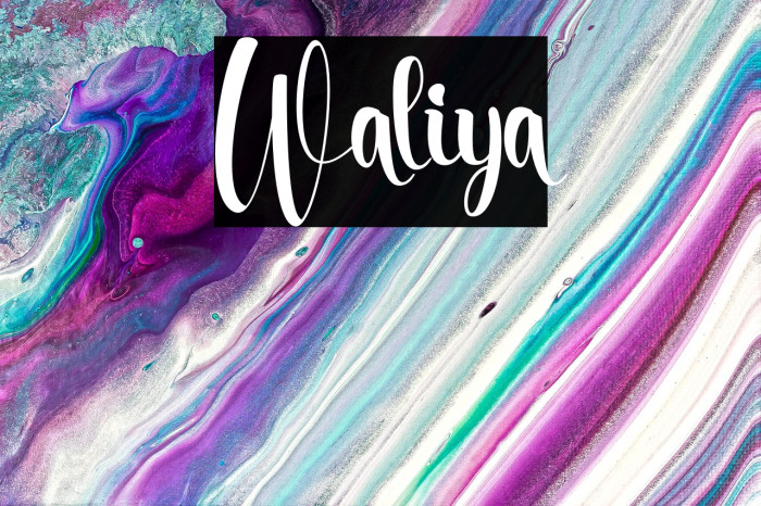 Waliya Example 1