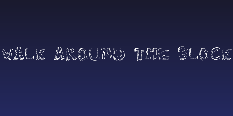 Walk Around the Block Social Header