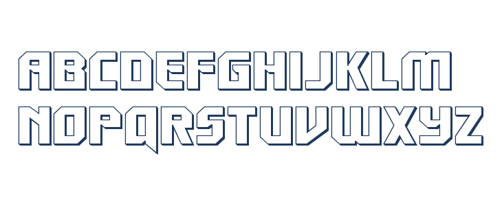 Walk The Moon 3D Lowercase