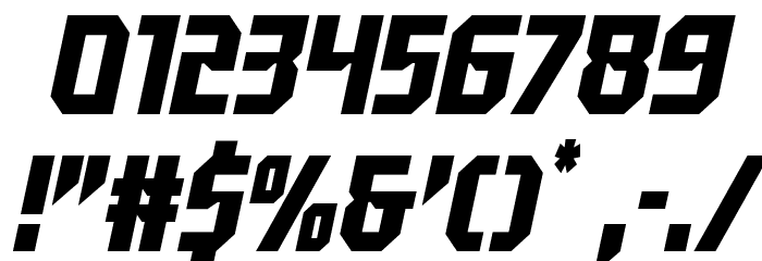 Walk The Moon Condensed Italic Font OTHER CHARS