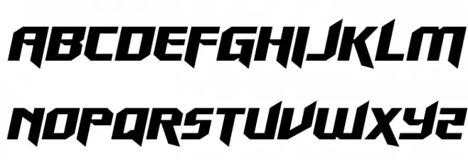Walk The Moon Expanded Italic Polices MAJUSCULES