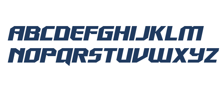 Walk The Moon Expanded Italic Lowercase