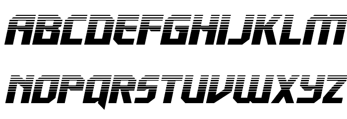 Walk The Moon Halftone Italic Font LOWERCASE