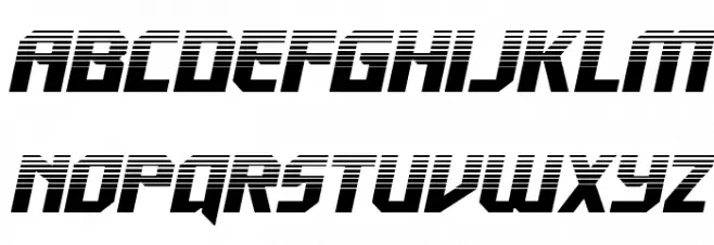 Walk The Moon Halftone Italic Шрифта строчной