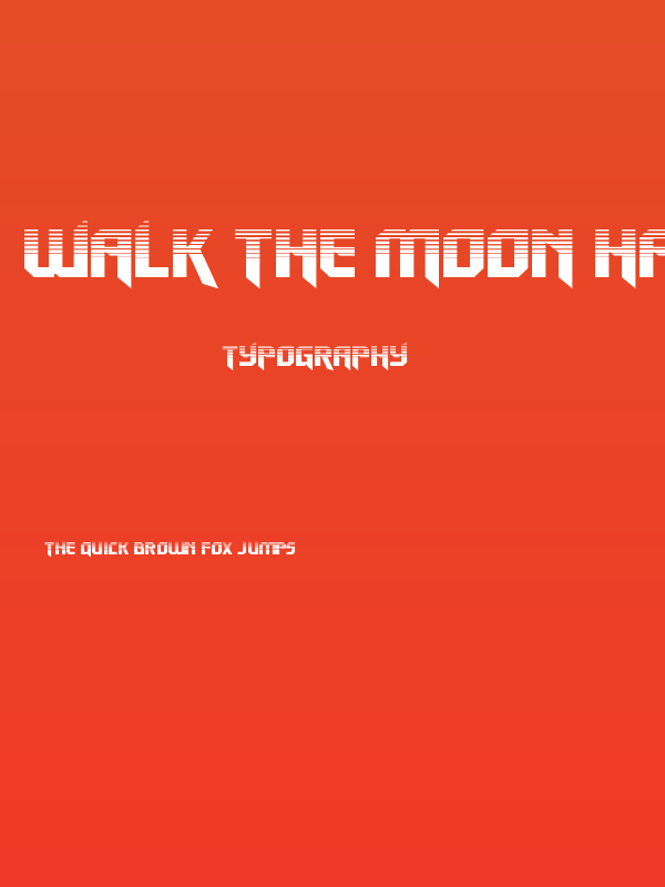 Walk The Moon Halftone Poster