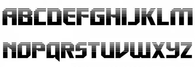 Walk The Moon Halftone Schriftart Kleinbuchstaben