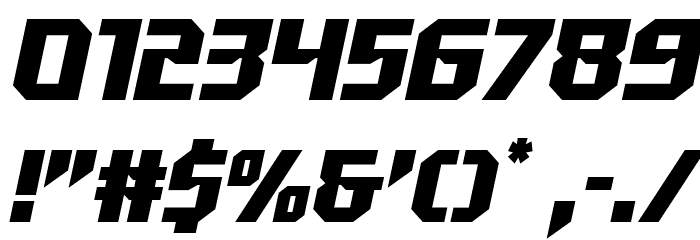 Walk The Moon Italic Font OTHER CHARS