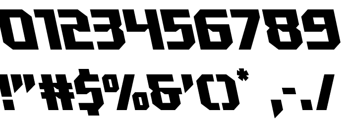 Walk The Moon Leftalic Font OTHER CHARS