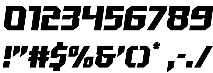 Walk The Moon Semi-Italic Font OTHER CHARS