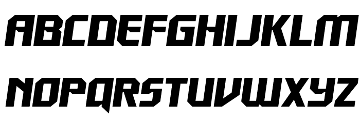 Walk The Moon Semi-Italic Font LOWERCASE