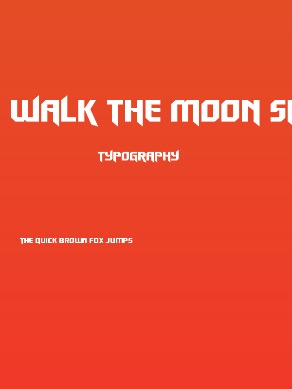 Walk The Moon Spaced Poster