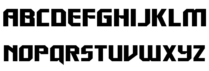 Walk The Moon Spaced Font LOWERCASE