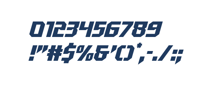 Walk The Moon Super-Italic Other Characters