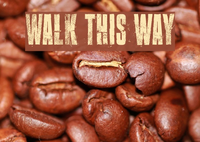 Walk this way Fonte examples