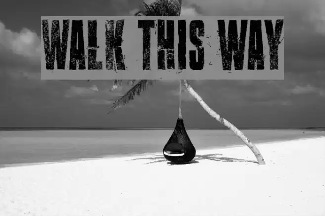 Walk this way Caratteri examples