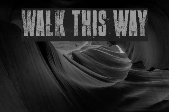Walk this way Caratteri examples