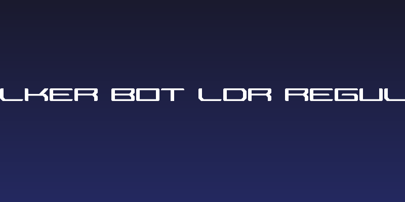 Walker Bot LDR Regular Social Header