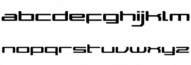 Walker Bot LDR Regular 字体 小写