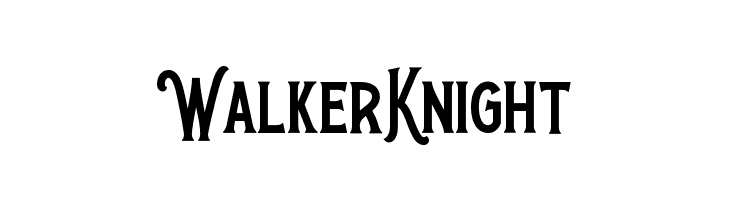 Walker Knight  免费字体下载