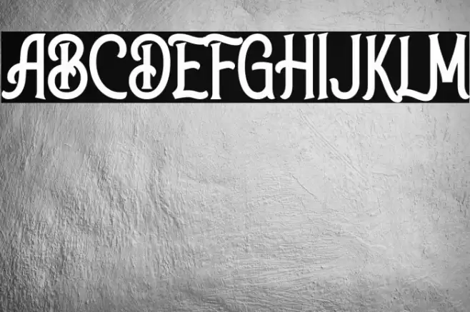 Walker Knight Font examples