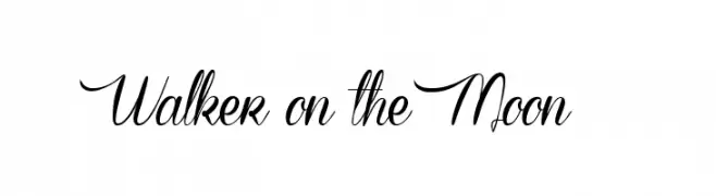 Walker on the Moon  Fuentes Gratis Descargar