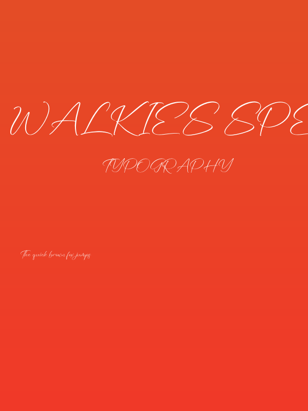 Walkies Spearh Poster