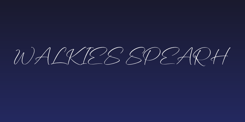 Walkies Spearh Social Header