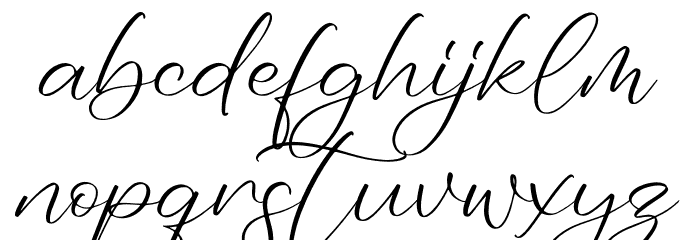Walkies Spearh Schriftart Kleinbuchstaben