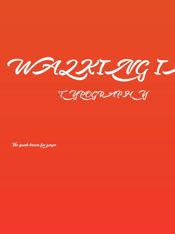 Walking in the Street Poster