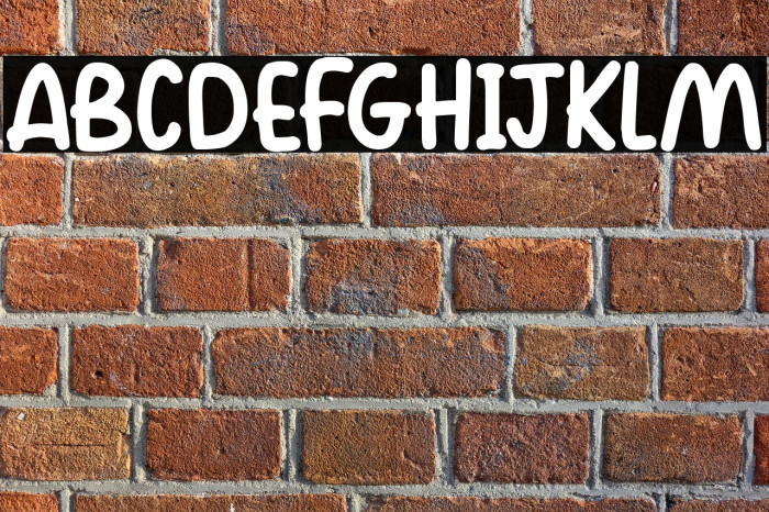 Walking Font examples