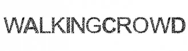 WalkingCrowd  Fuentes Gratis Descargar