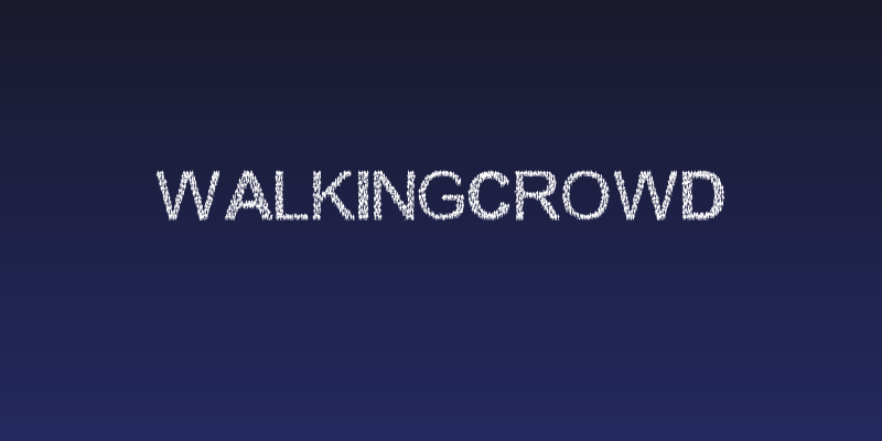 WalkingCrowd Social Header