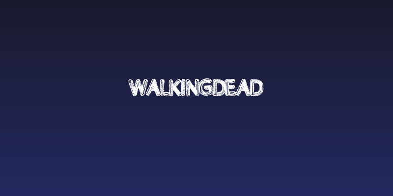 WalkingDead Social Header