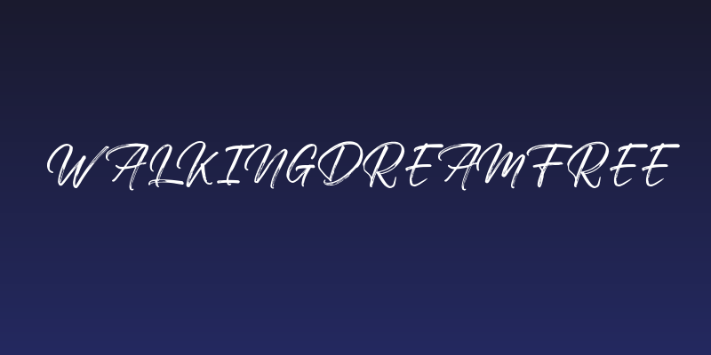 WalkingDreamFREE Social Header