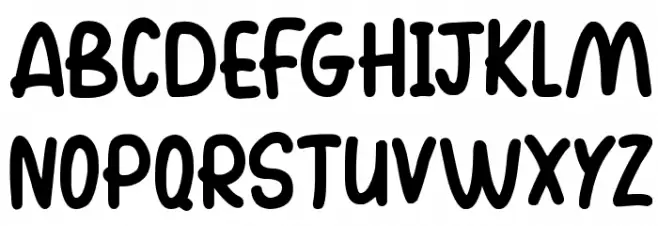 Walking Fonte MINÚSCULAS