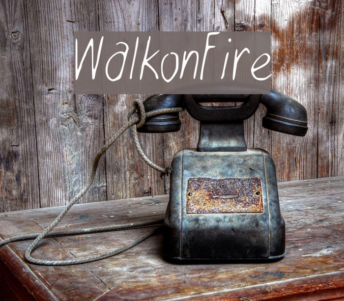 WalkonFire Example 1