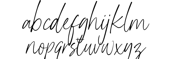 Walkout Font LOWERCASE
