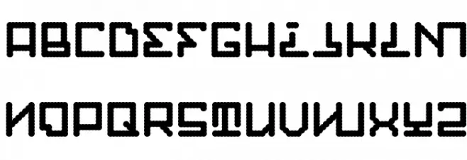 Walkthru 字体 大写